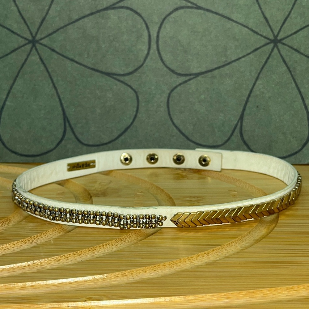 Stella & Dot Leather Choker